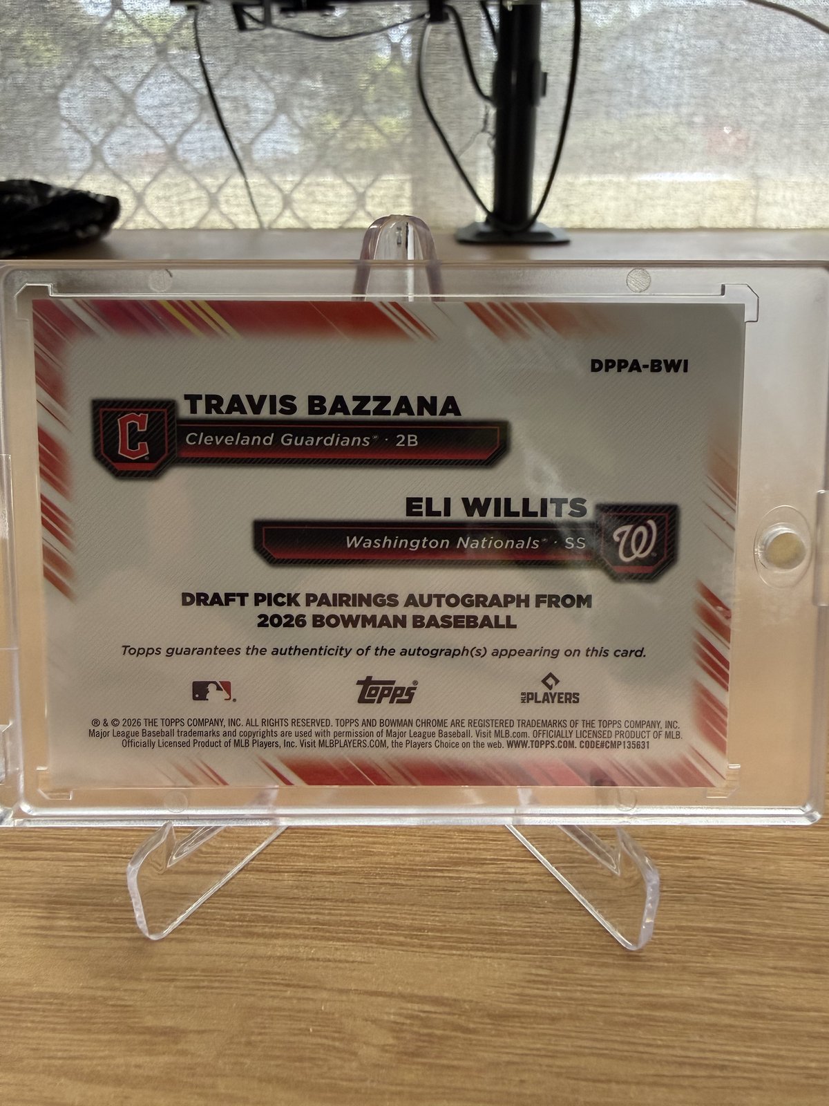 Click to zoom Travis Bazzana / Eli Willits back